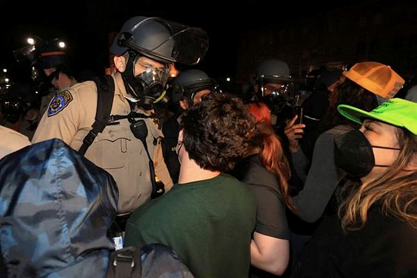 It’s not just the Gaza Strip: Student protesters see links to a global struggle