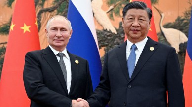 putin in china