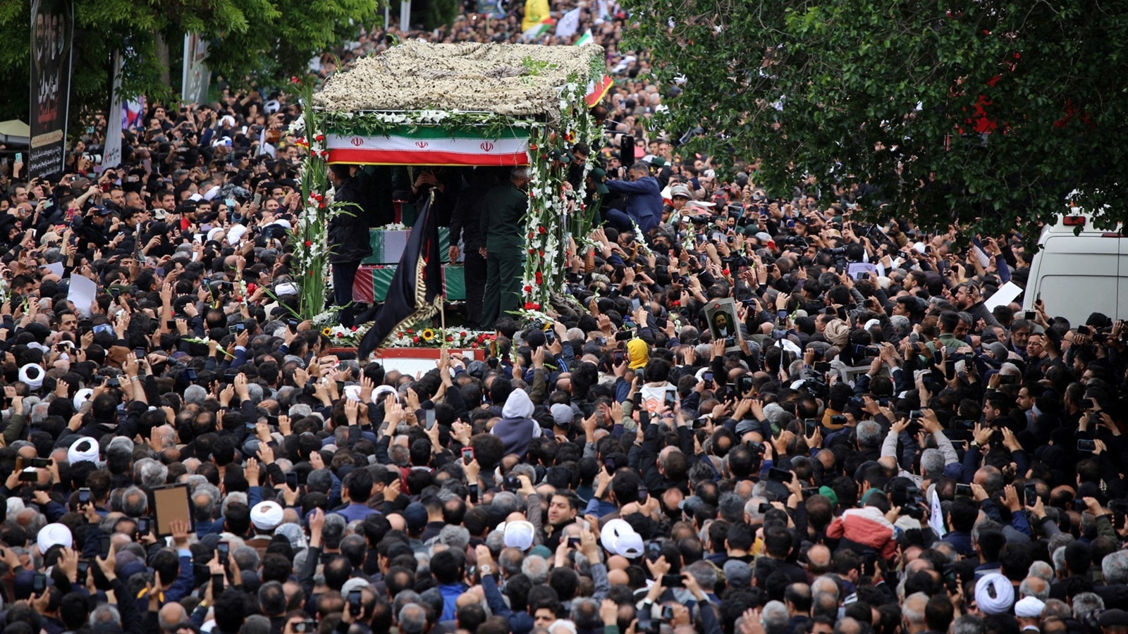 Iran President Ebrahim Raisi Death Live Updates: Thousands of mourners ...