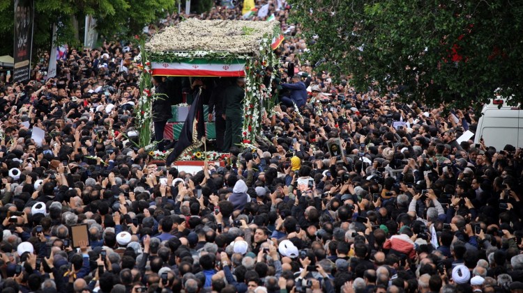 iran mourning, funeral