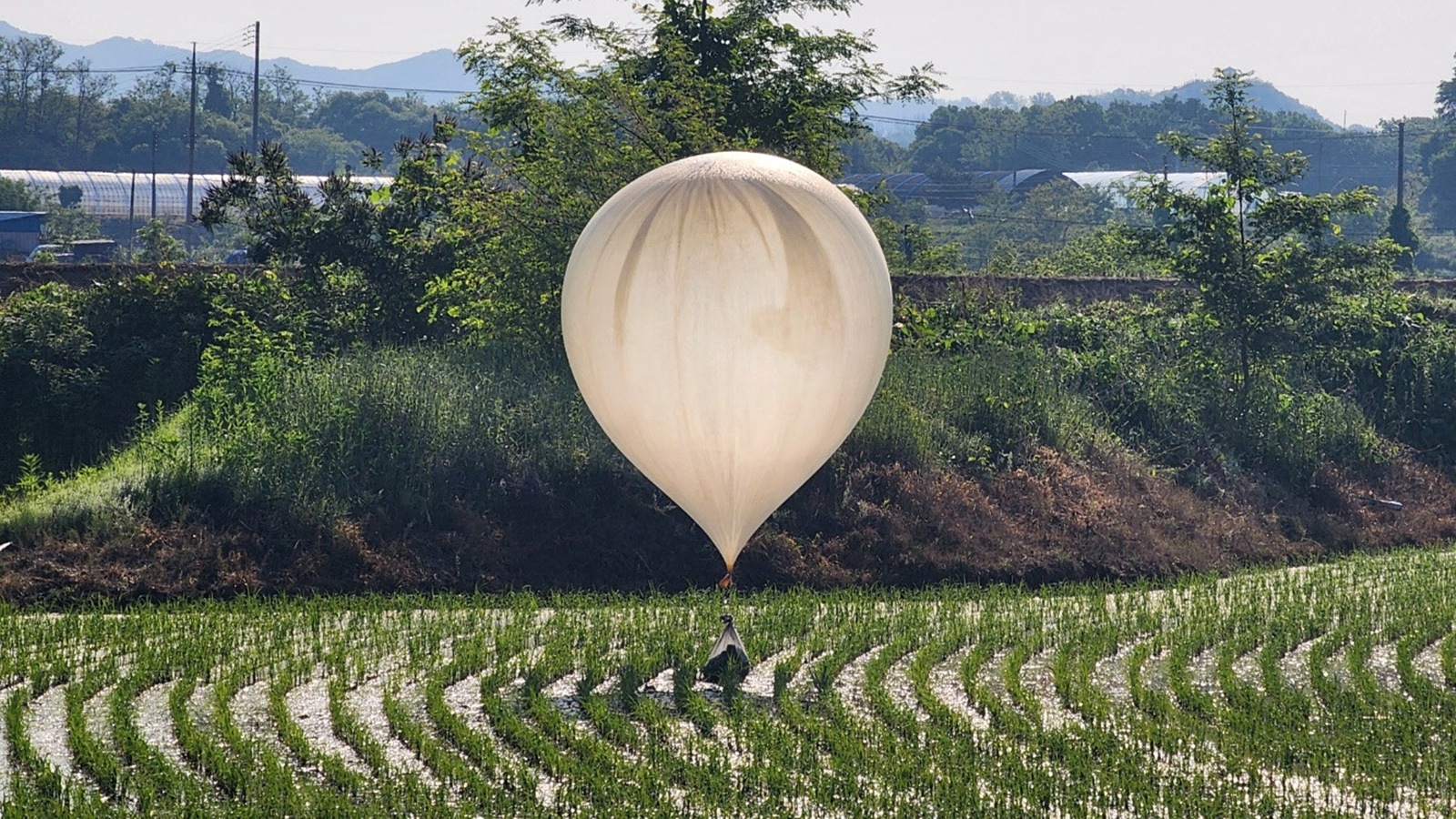 south korea, north korea, trash balloons