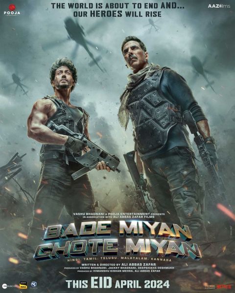 Akshay Kumar, Tiger Shroff in Bade Miyan Chote Miyan