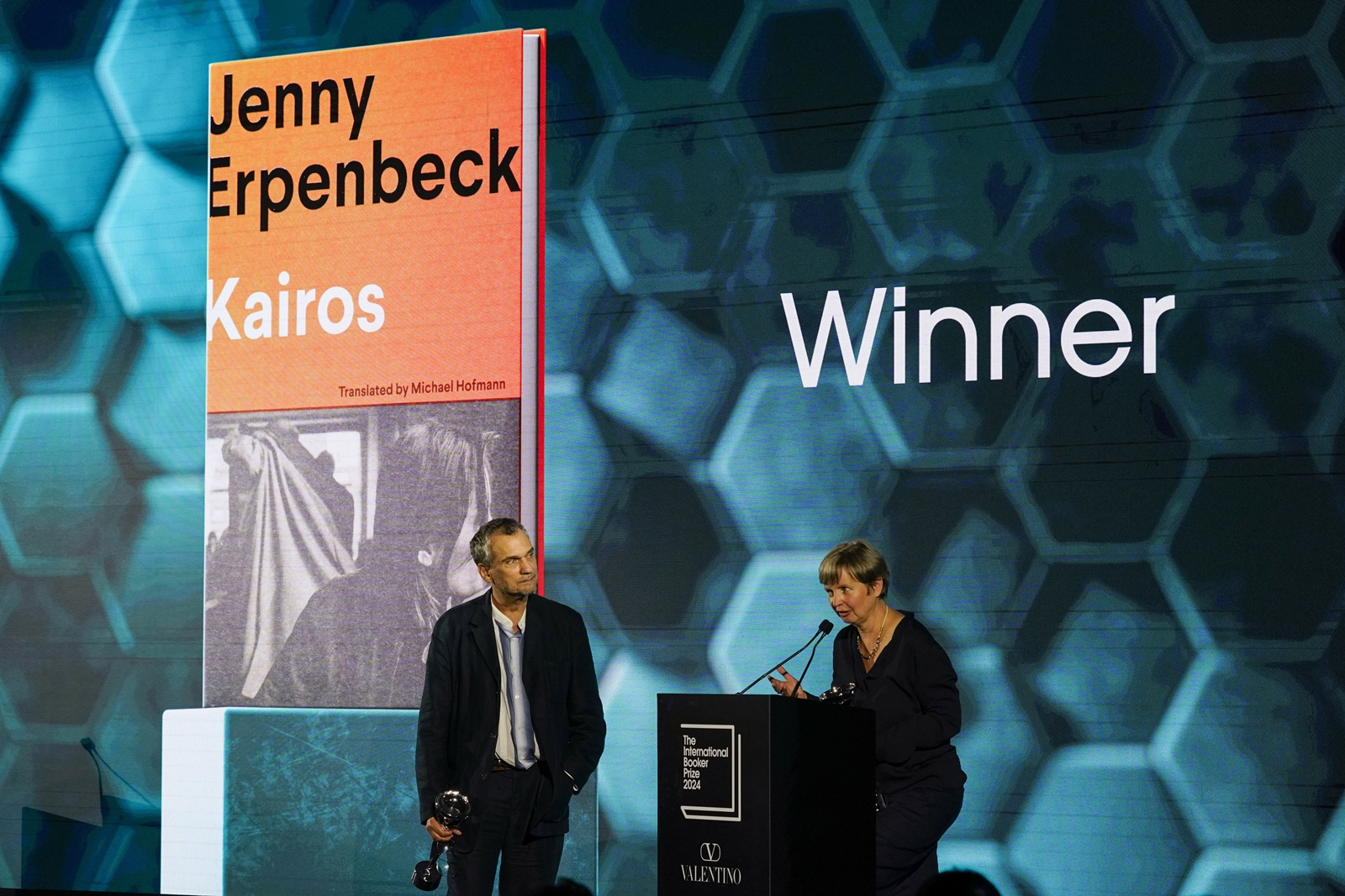 International Booker Prize 2024 goes to Kairos, a romance amid the fall