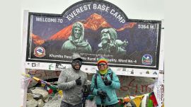 Everest Base Camp trek, Polio survivor trek to Everest, Inspirational trekking story,