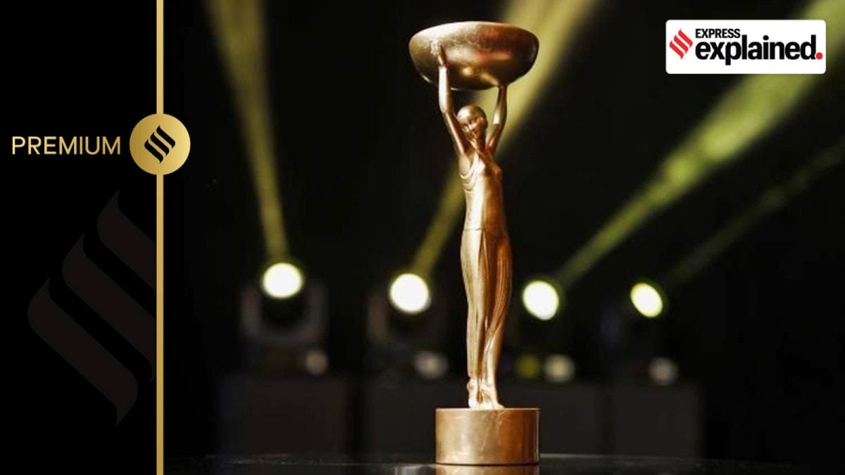 The Booker Prize trophy.