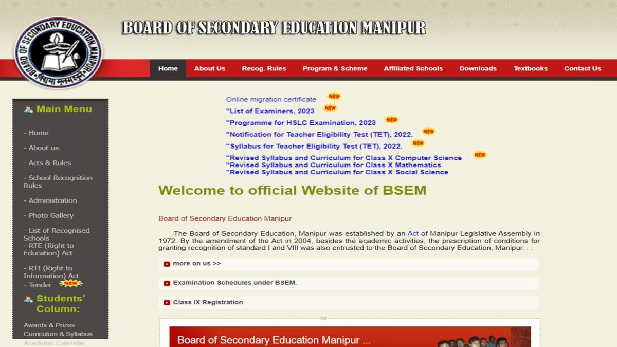 bsem.ac.in hslc result