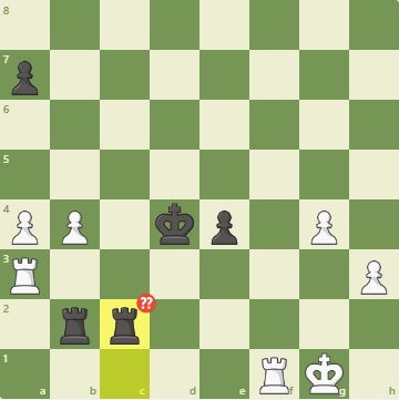 Magnus Carlsen blundered from a winning position 