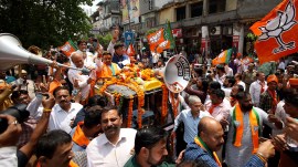 Lok Sabha elections, delhi Lok Sabha nominations, Praveen Khandelwal files nomination, Piyush Goyal, Chandni Chowk LS seat, indian express news
