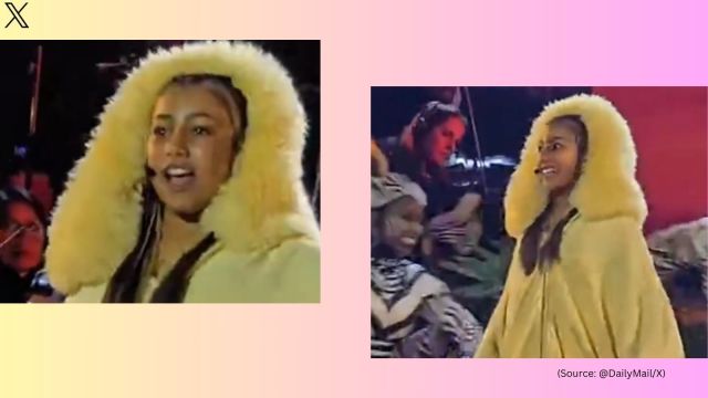 North West plays young Simba at "The Lion King Concert"