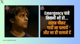 Delhi police hop onto Panchayat trend to raise awareness