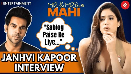 Janhvi Kapoor Interview: "My Mother Never Wanted Me To Be An Actress" | Mr and Mrs Mahi