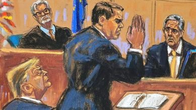 Trump, Michael Cohen, New York, criminal court,