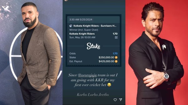 Drake bets on SRK co-owned KKR (Photos: Instagram/poojadadlani/AP)