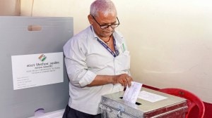 Voting for polling officials