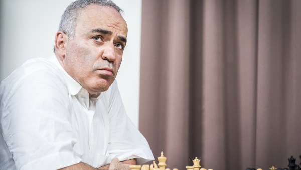 Chess legend Garry Kasparov during the 2017 Grand Chess Tour. (PHOTO: via Lennart Ootes/Grand Chess Tour)