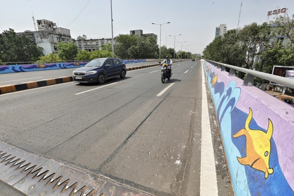 Gujarat, Gujarat development work, Gujarat develoment pace, Ashram Road, Ahmedabad’s commercial artery, Mahatma Gandhi ashrams, Sabarmati Riverfront, arterial Ashram Road links, Satyagraha Ashram, Gujarat Vidyapith, gujarat news, indian express news