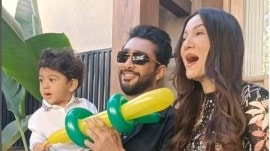 Gauahar Khan and Zaid Darbar's son Zehaan recently turned one
