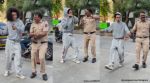 dancing cop