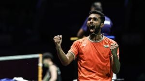 Thomas Cup 2024: HS Prannoy in action