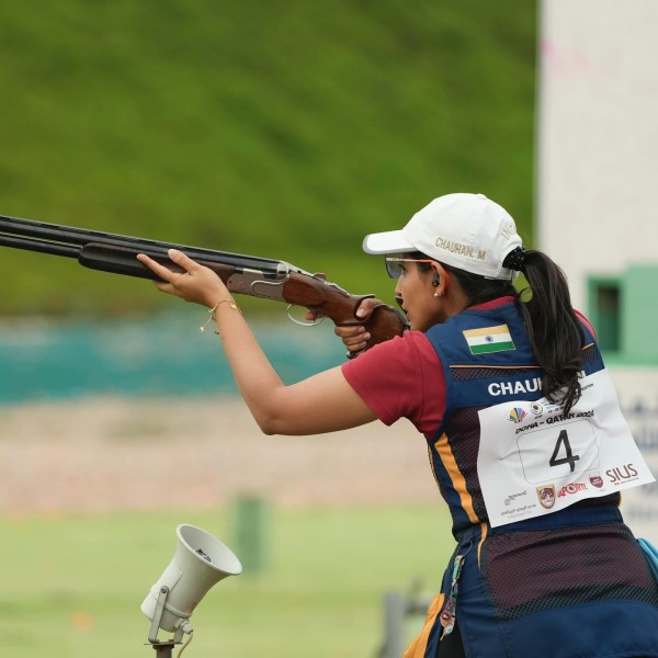 Maheshwari Chauhan in action