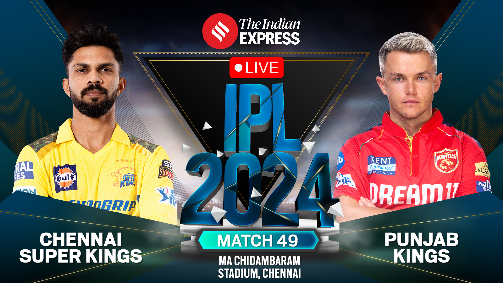 CSK vs PBKS HIGHLIGHTS, IPL 2024: Punjab thump Che