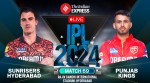 IPL 2024 Live Score: Get Sunrisers Hyderabad (SRH) vs Punjab Kings (PBKS) Live Score Updates from Rajiv Gandhi International Stadium