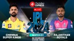 IPL 2024 Live Score: Get Chennai Super Kings (CSK) vs Rajasthan Royal (RR) Live Score Updates from MA Chidambaram Stadium Chennai