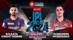 IPL 2024 Qualifier 1 Live Score: Get Kolkata Knight Riders (KKR) vs Sunrisers Hyderabad (SRH) Live Score Updates from Narendra Modi Stadium