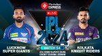 IPL 2024 Live Score: Get Lucknow Super Giants (LSG) vs Kolkata Knight Riders (KKR) Live Score Updates from Ekana Sports City Stadium