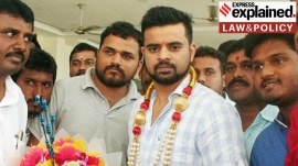 JD(S) MP and its candidate from Hassan Lok Sabha seat Prajwal Revanna.