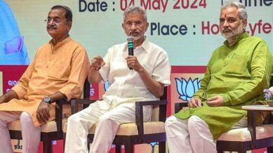 S Jaishankar comments on Canada's internal politics, Khalistan separatist Hardeep Singh Nijjar, Justin Trudeau criticism of India, Narendra Modi's leadership for Viksit Bharat (developed India), India's global image and praise for Prime Minister Modi, Pro-Khalistan lobby in Canada, Extradition requests for pro-Khalistan individuals, Strained India-Canada relations, Allegations against Indian agents in Nijjar's killing, Political dynamics in Canada and blame on India