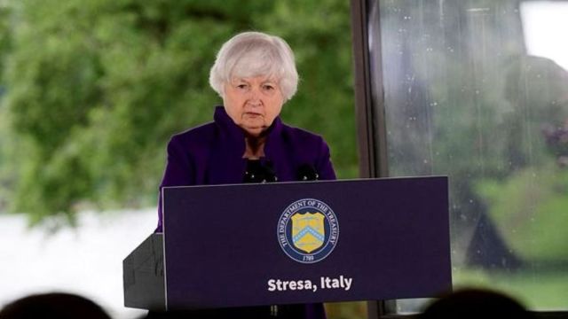 Janet Yellen US Ukraine aid
