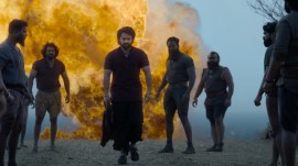 Jr NTR in Fear Song from Devara Part 1