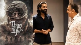 Kamal Haasan, Silambarasan spotted on sets of Thug Life in Delhi