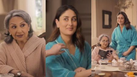 Kareena Kapoor collaborates with mother-in-law Sharmila Tagore for an ad