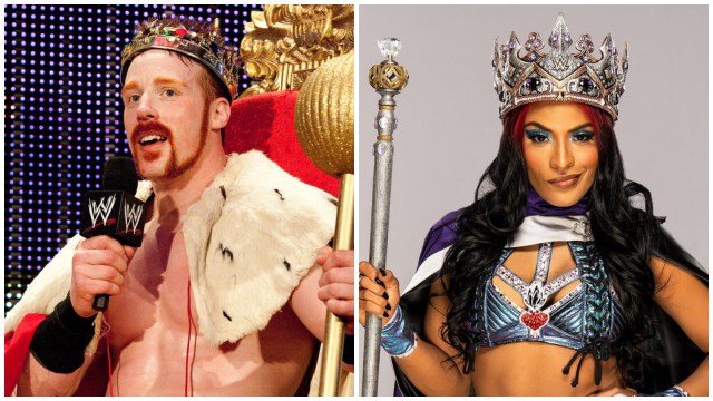 WWE King and Queen of the Ring 2024: King Sheamus (2010) and Queen Zelina Vega (2021). (Picture Credit: wwe.com)