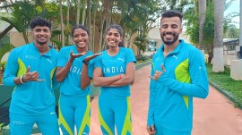 no title set Behind relay teams' tickets to Paris Olympics