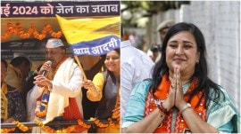 Lok Sabha elections 2024, Polling in Delhi, somnath Bharti, Bansuri Swaraj, New Delhi constituency, delhi aap congress alliance, AAP, BJP, AAP candidate, Lok Sabha polls, Mukhya-mantri Mahila Samman Rashi scheme, indian express news