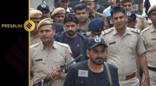 Lawrence Bishnoi being produced in court. (File Photo)