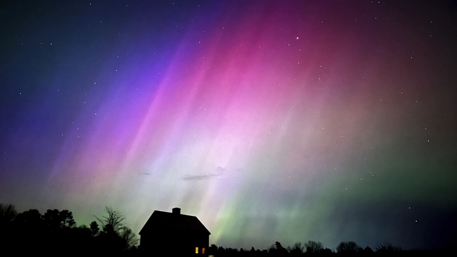 Northern lights in Europe, UK, US