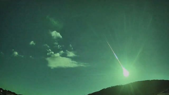 Comet Fragment Explodes in Spain and Portugal