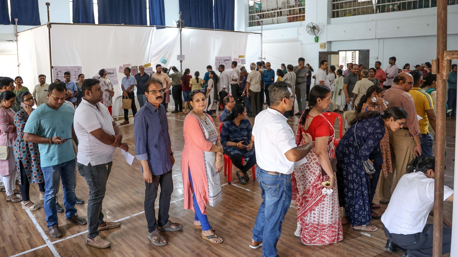 Maharashtra polling, polling in Mumbai, MAVAL Lok Sabha constituency, maval voter turnout, LS polls low voter turnout, shiv sena, BJP, NCP, Lok Sabha elections 2024, indian express news