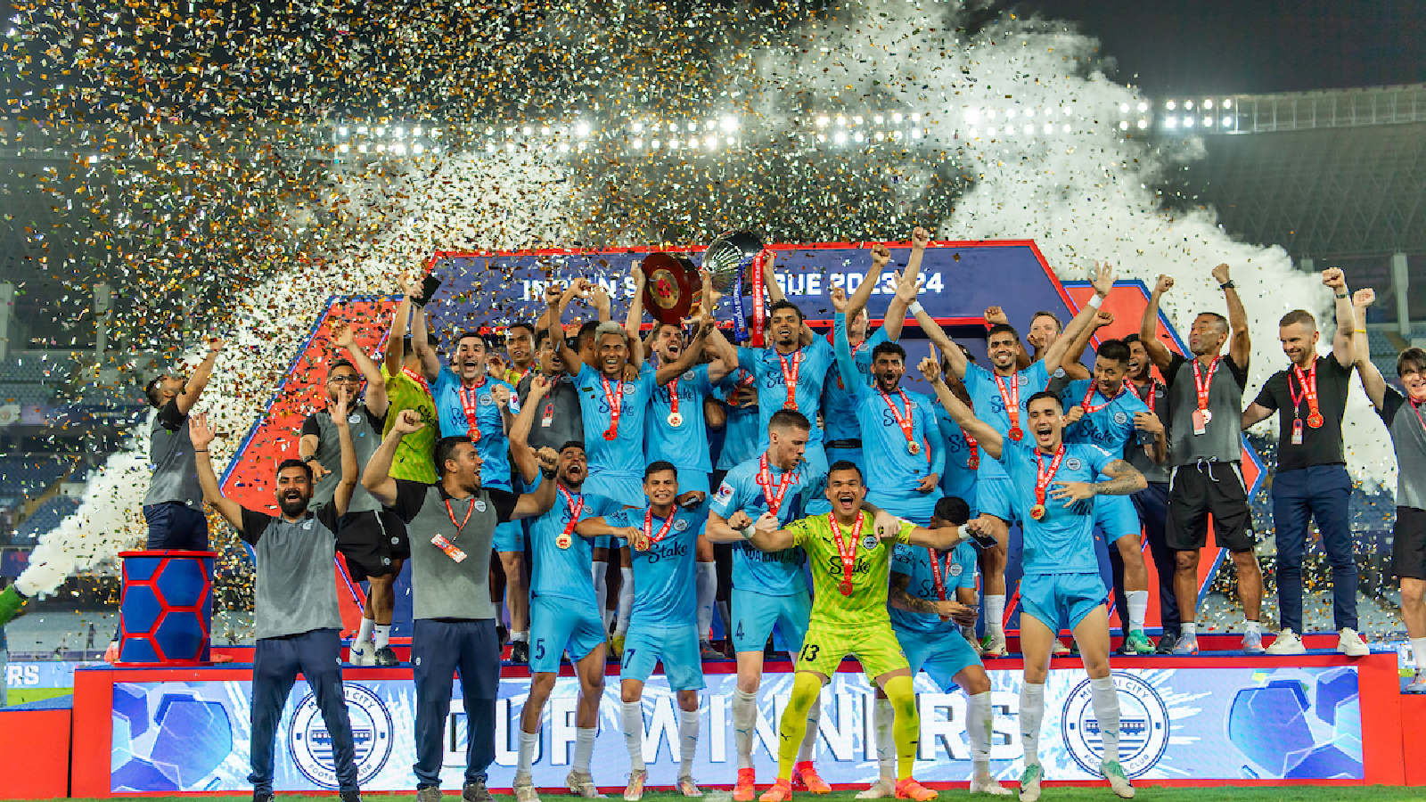 Mumbai City FC crowned ISL Cup winners after comeback win over Mohun Bagan Super Giant