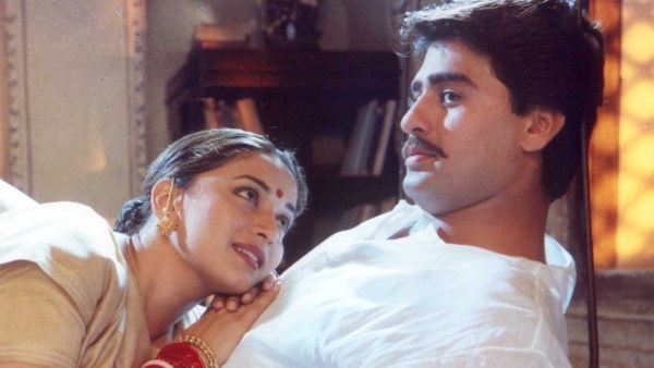 Madhuri played a strong and progressive character in Mrityudand (Photo: IMDb)