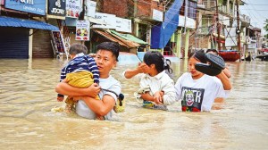 Manipur flooding, Manipur cyclone, Manipur rainfall, Manipur storm, Guwahati, Manipur, manipur cyclonic storms, Indian express news, current affairs