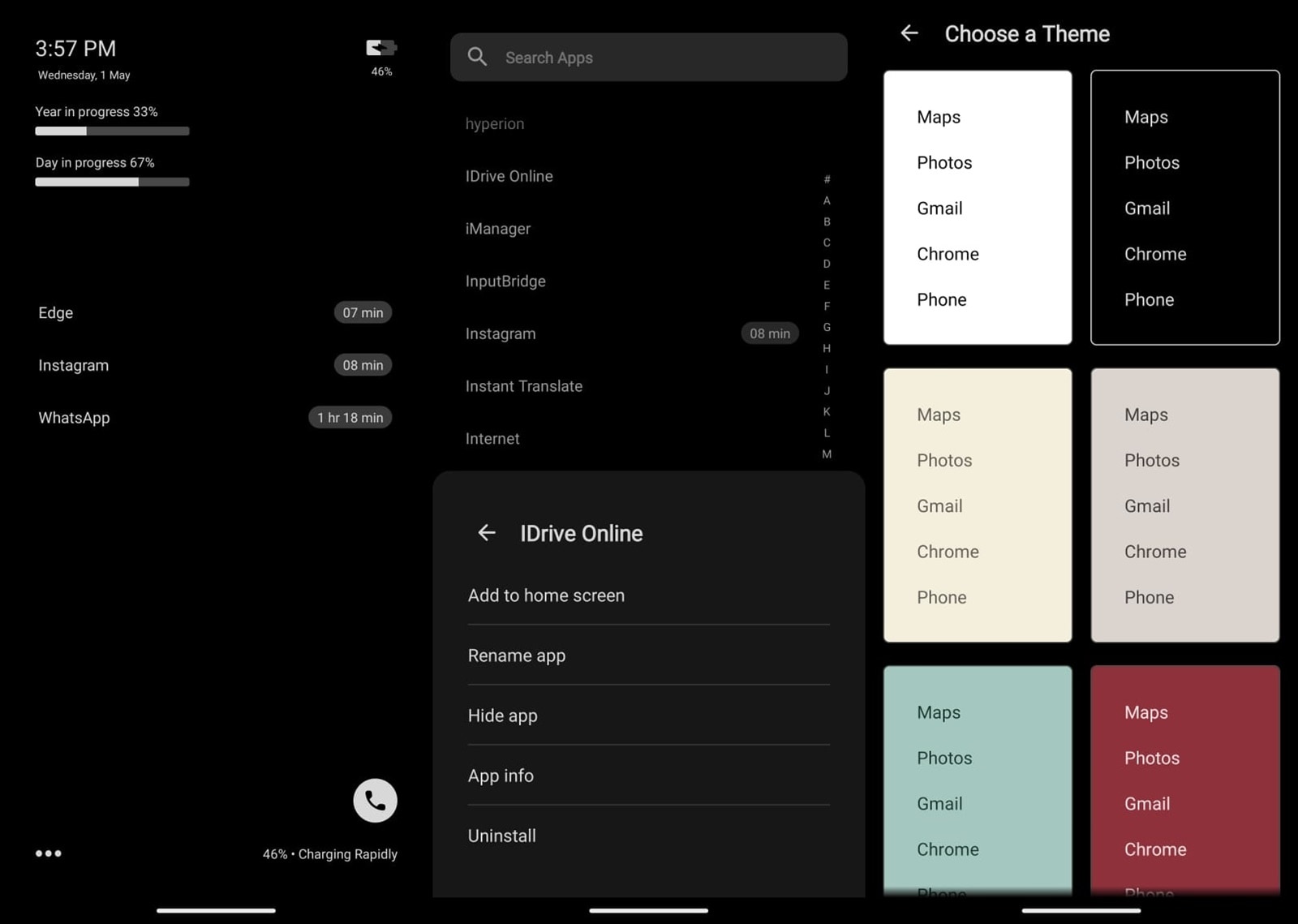 Minimal Productivity Launcher