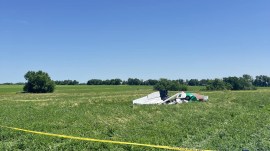 All on board the plane ejected safely in Missouri plane crash.