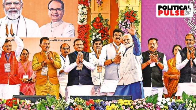 Narendra Modi, Lok Sabha Elections 2024, Bharatiya Janata Party (BJP), Political Pulse, PM speeches, Viksit Bharat, Congress, Indian express news, current affairs
