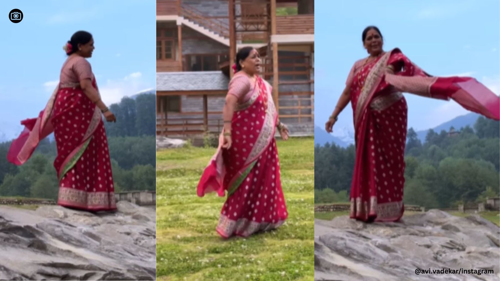 Instagram user's mother is making Bollywood dream come true in Manali.  Watch |  Trending news