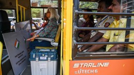 Lok Sabha polls, 5th Phase polling, Polling in Mumbai, mumbai polling, Mumbai voting, Mumbai constituencies, mumbai top candidates, idnian express news